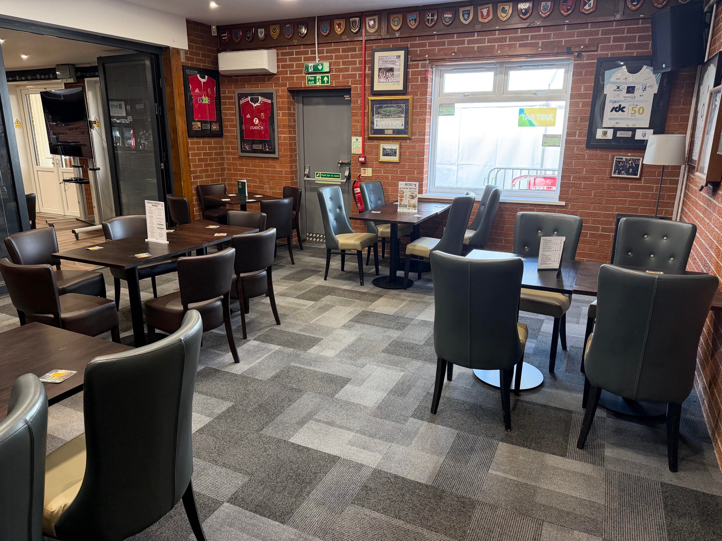 The Bradwall Suite set with tables and chairs